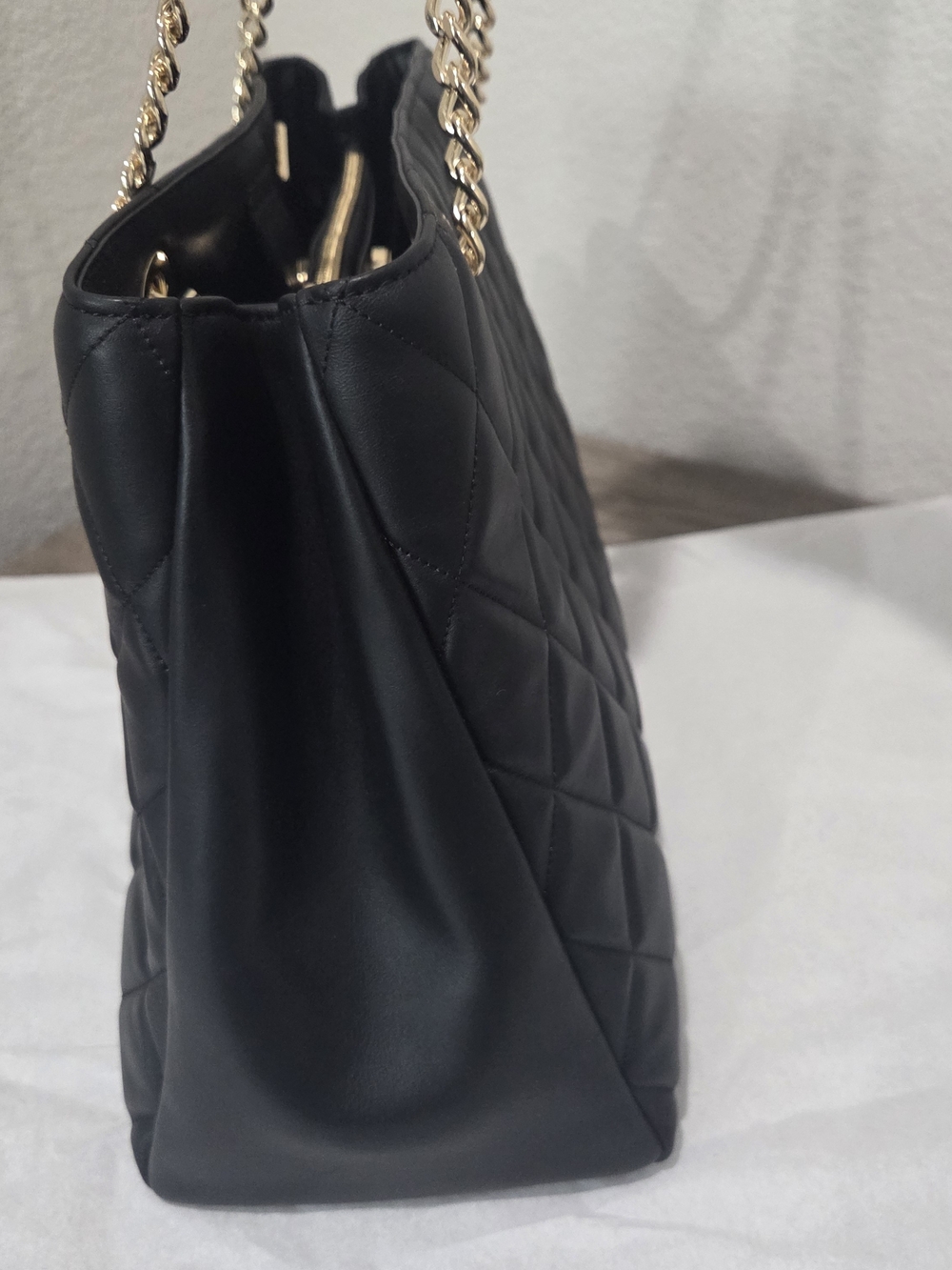 kate spade Quilted Black Chain-Handle Tote - Picture 8 of 16